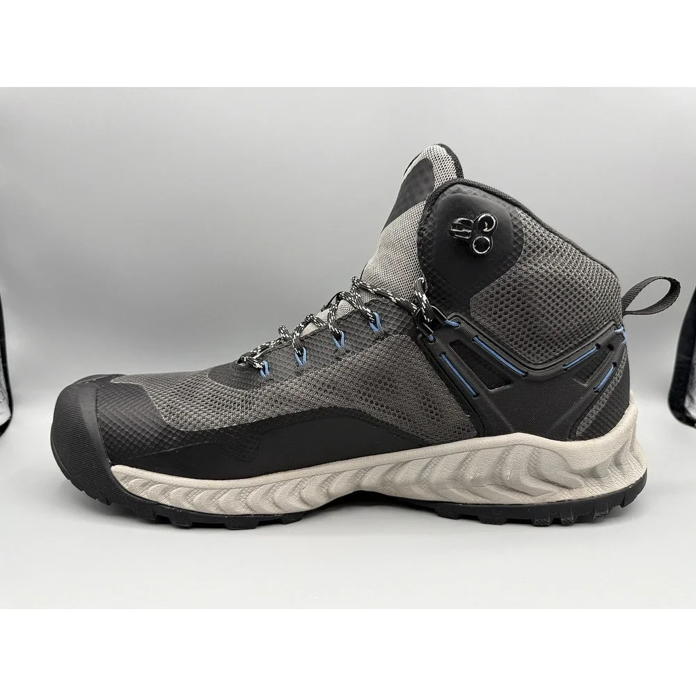 KEEN NXIS EVO Mid WP Gray Waterproof Hiking Trail Outdoor Boots Men's Size 11